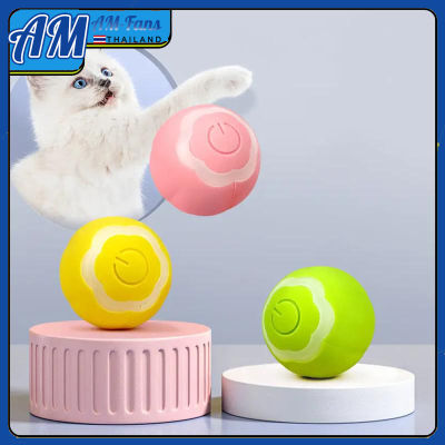 Smart Interactive Cat Ball Toy Newest Version 360 Degree Self Rotating Ball Cat Toy Automatic Moving for Indoor Cats Kittens Puppy