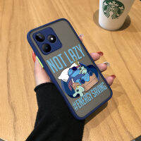 เคสสำหรับ Realme Narzo N53 Realme C53สร้างสรรค์ตะเข็บเคสนิ่มใส่โทรศัพท์ขอบมีน้ำค้างแข็งโปร่งใสแข็งกันกระแทกคลุมทั้งหมดปกป้องกล้อง