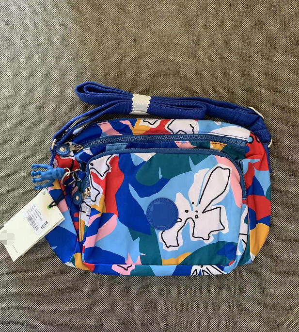 【READY STOCK】2022Kipling Summer Monkey Bag Nylon Casual Horizontal