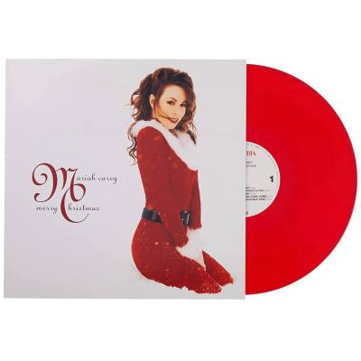 แผ่นเสียง Mariah Carey– Merry Christmas **Limited Edition Red Vinyl ,USA แผ่นเสียงมือหนึ่ง ซีล