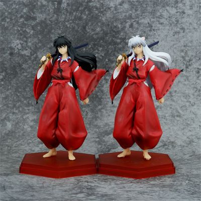 LIAND ของเล่นของขวัญ18เซนติเมตรตัวการ์ตูนแอนนิเมชั่นทำจาก PVC Sesshomaru Inuyasha ตุ๊กตาขยับแขนขาได้ตุ๊กตาโมเดล