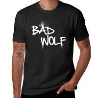 เสื้อยืดผ่อนคลาย Bad Wolf เสื้อยืดอะนิเมะเสื้อยืดสั้น