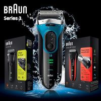 Hot sale Braun Series 3 Electric Shaver 300S / 310S / 3040S Rechargeable 3 Flex Head / Quick Charge / Waterproof