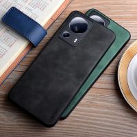 【HOT】✕✇❆ Leather 13 5G coque feel fingerprint durable matte for xiaomi lite case funda