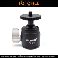 หัวบอล Hilight FS-02S Mini Ball Head with Hotshoe By Fotofile