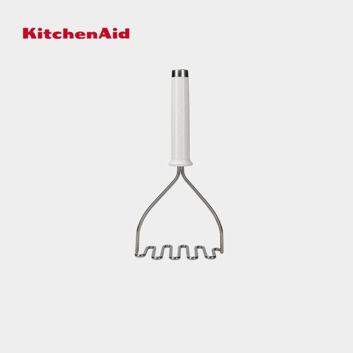 kitchenaid-stainless-steel-masher-onyx-black-white-เครื่องบดอาหารแบบมือกดสแตนเลส