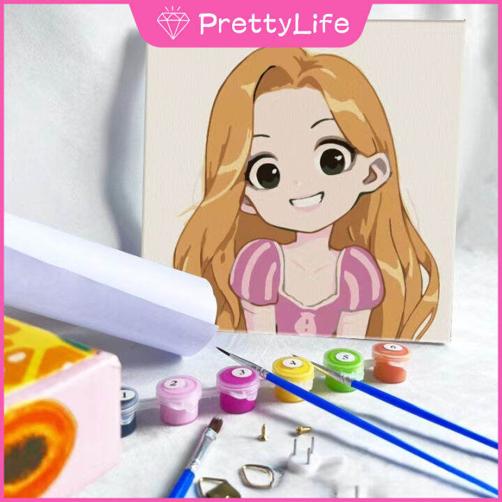 pl-20x20cm-ระบายสีด้วยตัวเลขภาพวาดสีน้ำมันบนผ้าใบขนาดเล็กพร้อมกรอบของขวัญที่ไม่ซ้ำกันสำหรับผู้ใหญ่เด็กตกแต่งคอลเลกชันผนังสำหรับตกแต่งบ้าน