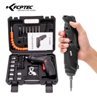 Electric Screwdriver Rechargeable Lithium Battery Cordless Electric Screwdriver Multifunctional Electric Drill DIY Power Tool