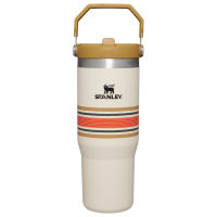 Stanley  แก้วเก็บความเย็น รุ่น VARSITY ICEFLOW™ FLIP STRAW TUMBLER 30 OZ CREAM MESH