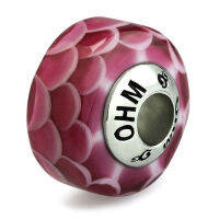 บีดแก้ว มูราโน่ Siberian Sakura OHM Murano Glass Bead Charm