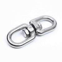 1PCS M4 M5 M6 M8 M10 M12 M20 Stainless Steel 8 word Universal Dog Chain Climbing Swivel Ring Hook Eye Connectors Carabiner Clasp