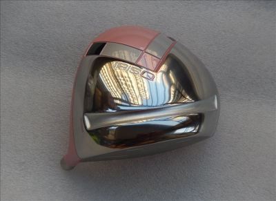 หัวกอล์ฟ IRISQ ไทเทเนียมทำจากวัสดุ Driver Golf สำหรับสุภาพสตรีที่12deg Nsbk53eemmt สีชมพู