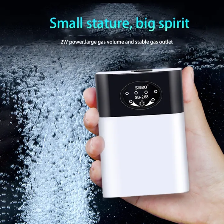 Silent aeration oxygen pump fish tank aerator, charging dualpurpose