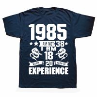 เสื้อยืด1985 38 Tahun 38th Ayah Ayah ทำจาก Grafis