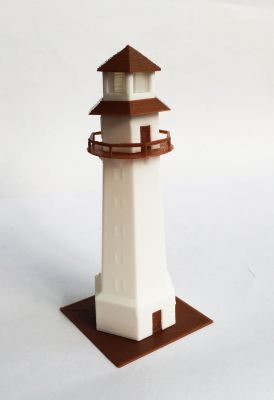 Outland Models Building Country Lighthouse Z Scale 1:220 Train Railway Scenery