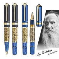 MB Ballpoint Pen Writer Edition Leo Tolstoy Signature Luxury Monte Stationery With Embossed Design Pens
