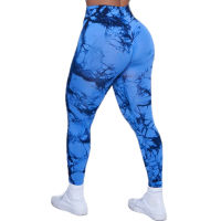 MARBLE Workout Scrunch Leggings Women V Shaped Butt Lift Seamless Tights Joga Pants Sports Clothing Fitness Gym Ruched Booty Bum