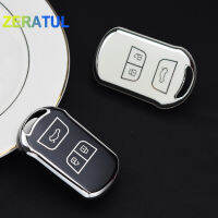 3ปุ่ม TPU รถ Flip Key Shell Fob สำหรับ Chery Tiggo 4 3 GX Arrizo 5 Tiggo 7 8รถ Remote Key Case อุปกรณ์เสริม