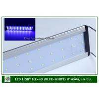 KOM โคมไฟตั้งโต๊ะ โคมไฟ LED สีขาว-ฟ้า H2-45 สำหรับตู้ปลาขนาด 45 ซม. LED White Light H2-45 for Tank size 45 cm. โคมไฟอ่านหนังสือ  โคมไฟ LED