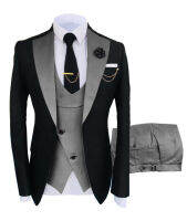 Gifts Fast Shipping Spot Mixed -Color Dedicated To Elegant Fashion Suits MenS Three -Piece Set Of Grooms