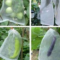 15cm 45cm Grape Fruit Netting net mesh protect cover grow bags Garden Protection for veg Storage Against Bug Insect Pest Bird W6TH