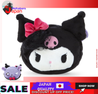 Sanrio Kuromi &amp; Baku กระเป๋าหน้า Boa (Kuromi Delusion Grather) 133884 /Kuromi Delusion Grand/pather Design ซีรีส์/กลับด้านได้/เปิดและปิดซิป