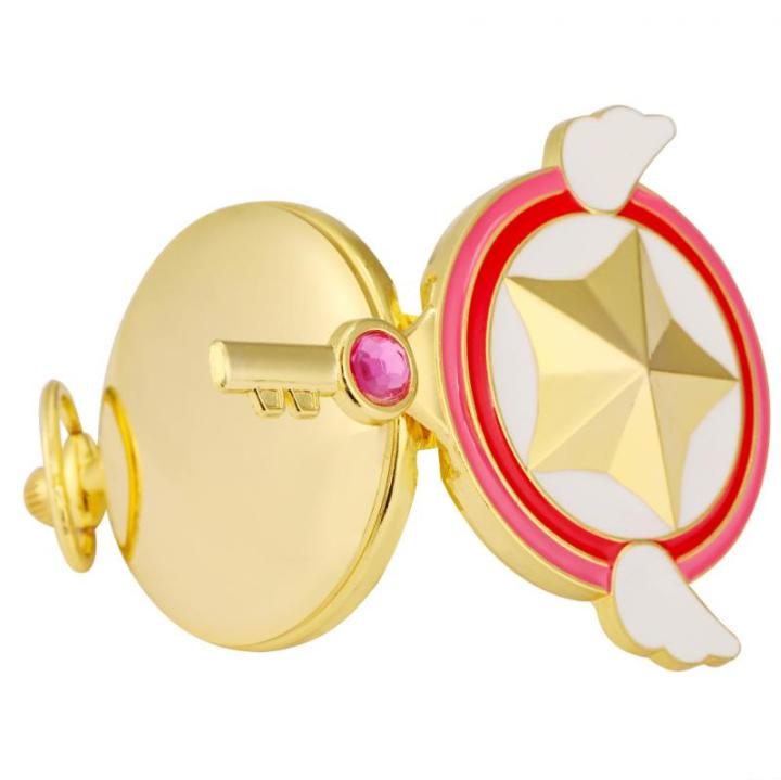พวงกุญแจอะนิเมะญี่ปุ่นซากุระรูปดาวกุญแจนาฬิกาผู้หญิงควอตซ์นาฬิกาพกของขวัญสำหรับแฟนๆ