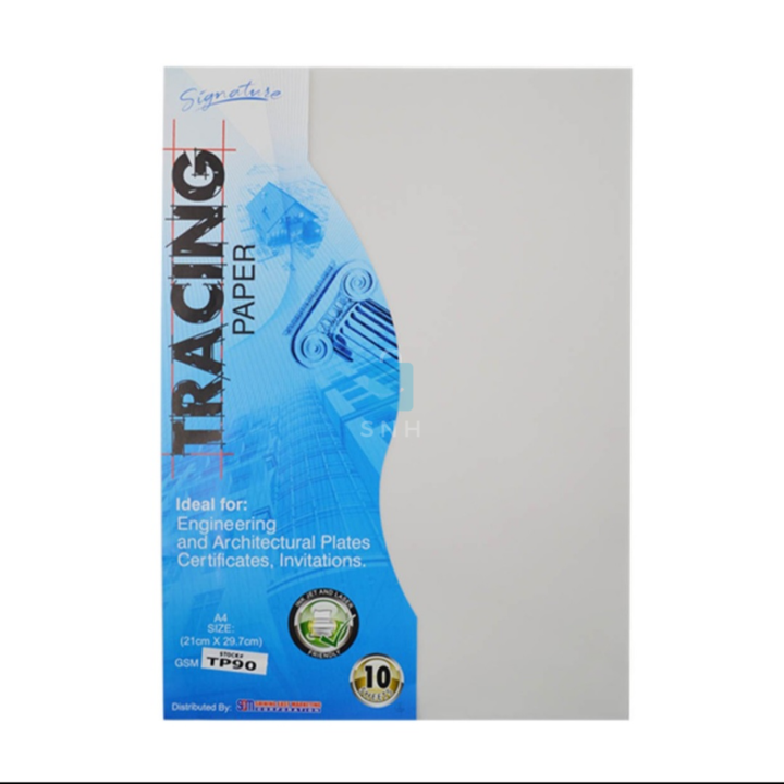 Tracing Paper A4 Size 10 Sheets Lazada Ph 2977