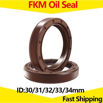 FKM Framework Oil Seal ID 30mm 31mm 32mm 33mm 34mm OD 38-82mm Thickness 4-12mm Fluoro Rubber Gasket Rings Gas Stove Parts Accessories