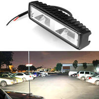 12Pcs 18W 12V 16 LED Work Light Spot Beam Bar Car Truck SUV A Off-Road Driving Fog Lamp Headlights Flood Spot Fog Lights