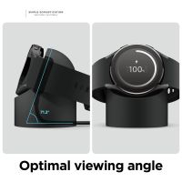 ☎₪ Silicone Charger Cradle Dock Anti Slip Wireless Charger Stand Wireless Charger Holder Stand for Samsung Galaxy Watch 4/4 Classic