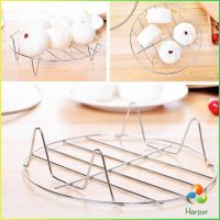 Harper ขาตะแกรงสแตนเลส อุปกรณ์เสริม สำหรับหม้อทอดไร้น้ำมัน ขาตั้งสแตนเลส Single layer steaming rack