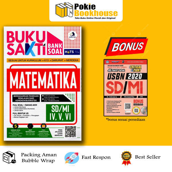 BUKU SAKTI BANK SOAL MATEMATIKA SD/MI KELAS 4 5 6 - KOMPAS ILMU ...