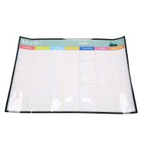 Erasable Magnetic Whiteboard Dry Erase Board Magnets Fridge Refrigerator To-Do List Monthly Daily Weekly Planner Schedules