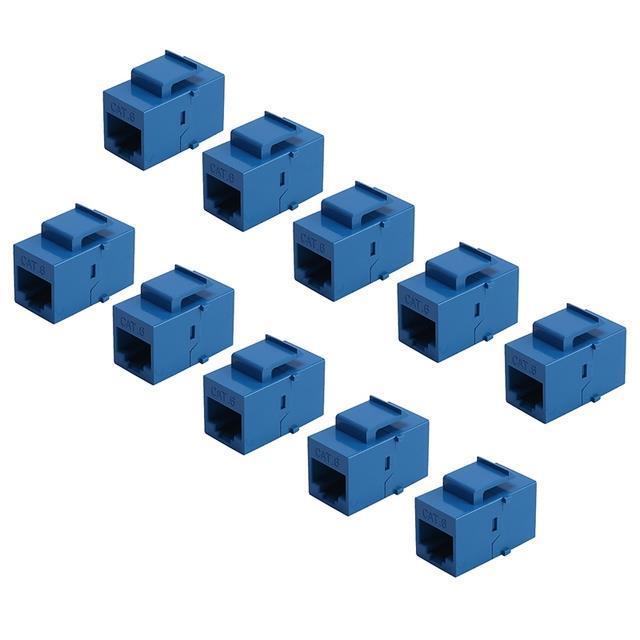 hot-ขั้วต่อ-rj45-10ชิ้นแจ็คสโตนส่วนขยาย-cat6-coupler-เครือข่ายอีเธอร์เน็ต-lan-cat-6-coupler-แจ็คขยายอะแดปเตอร์