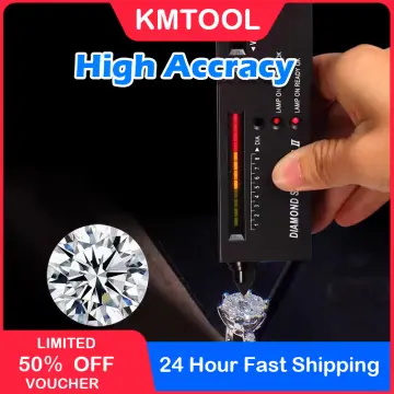 Diamond Tester Pen, High Accuracy Jewelry Diamond Tester+200g/0.01