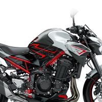 แผ่นรองถังน้ำมันกันลื่นสำหรับมอเตอร์ไซค์คาวาซากิ Z900 Z900 2017-22 3M อุปกรณ์เสริมสติกเกอร์ป้องกันกันน้ำ