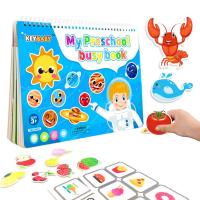 Preschool Learning Busy Book Montessori Preschool Book Toys Activity Workbook For Toddlers Kids Learning Materials Christmas Gif