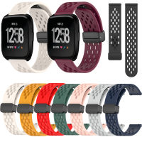 สายเหมาะสำหรับ Fitbit Versa /Versa L/ Versa Lite / Versa 2 /Se สายรัดซิลิโคนสำหรับเปลี่ยนสมาร์ทวอทช์