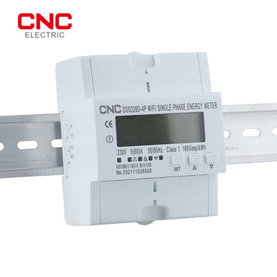 CNC RS485เฟสเดียว WIFI เครื่องวัดพลังงานอัจฉริยะการตรวจสอบ Circuit Breaker Timer พร้อมการป้องกันกระแสไฟ