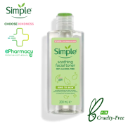 Simple Toner Kind to Skin Soothing Facial