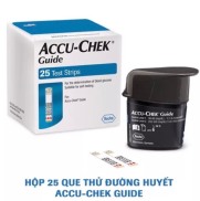 25 Que thử đường huyết Accu-Chek Guide