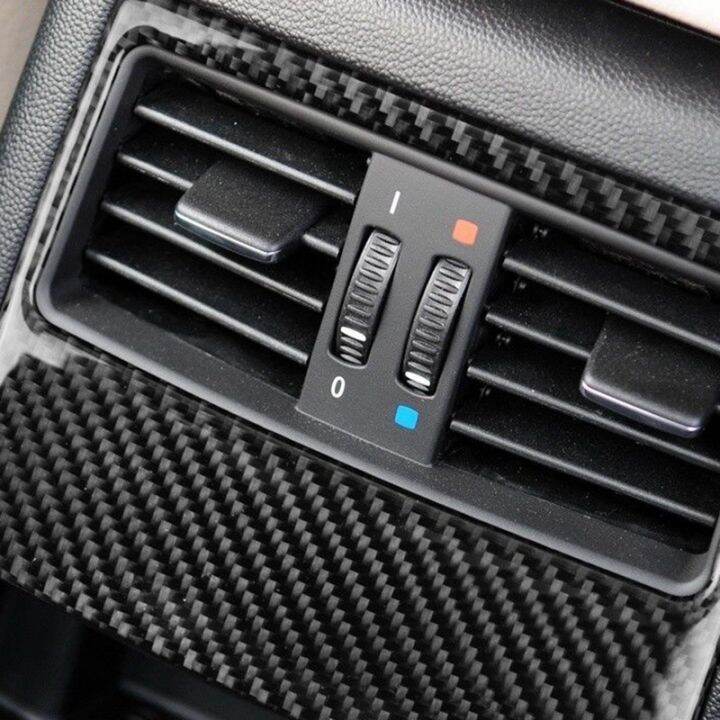 huawe-for-bmw-e90-3-series-2005-2012-carbon-fiber-interior-rear-air-outlet-cover-trim