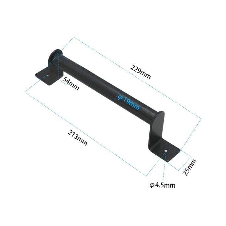 2pcs-black-carbon-steel-sliding-barn-door-pull-handle-for-sliding-barn-door-garden-gates-garages-hardware-kit