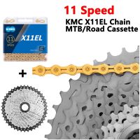 KMC โซ่ X11EL 11 Speed Road/ห่วงโซ่จักรยาน MTB + 11V เทป11-25/28/32/36/40/42/46/50/52T Freewheel กับ HG K7 M7100 M8100