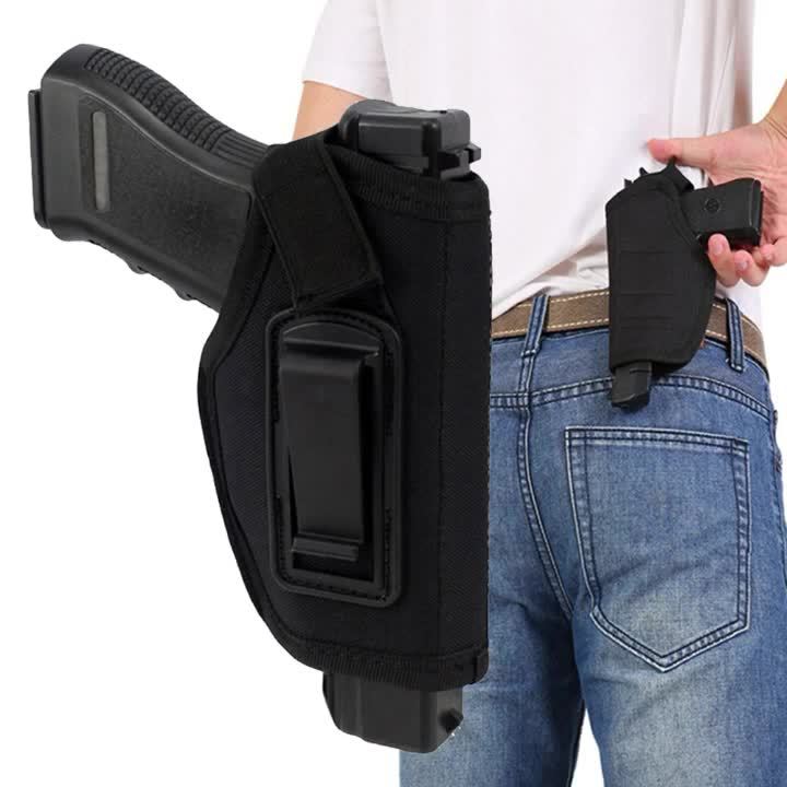 Universal Holster Concealed Carry Holsters Belt Metal Clip IWB OWB ...