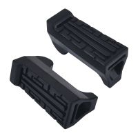 NS Modify 1Pair Motorcycle Pedal Front Foot Pegs Pedals Black Rubber Footrest For Yamaha YBR 125 Motorcycle Accessories