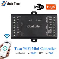 แผงวงจร Wifi Tuya Sboard แอปรีโมทคอนโทรลการควบคุมการเข้าถึง RFID ประตูสายเดี่ยวขนาดเล็กแผงวงจร LED Wiegand อินพุต26 44บิตรองรับการ์ด Master