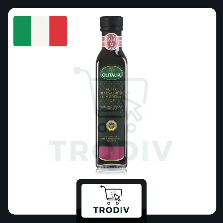 【READY STOCK】OLITALIA Balsamic Vinegar of Modena I.G.P 1 Grape 500ml