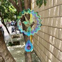 Wind Spinner Hanging-Ornament for Indoor Outdoor Garden Yard Decoration Thanksgiving Birthday Favor 87HA